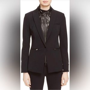 Veronica Beard Scuba Jacket / Black / Size 10